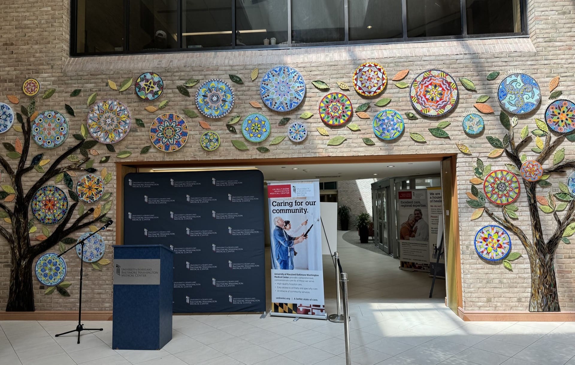 Covid-19 mural